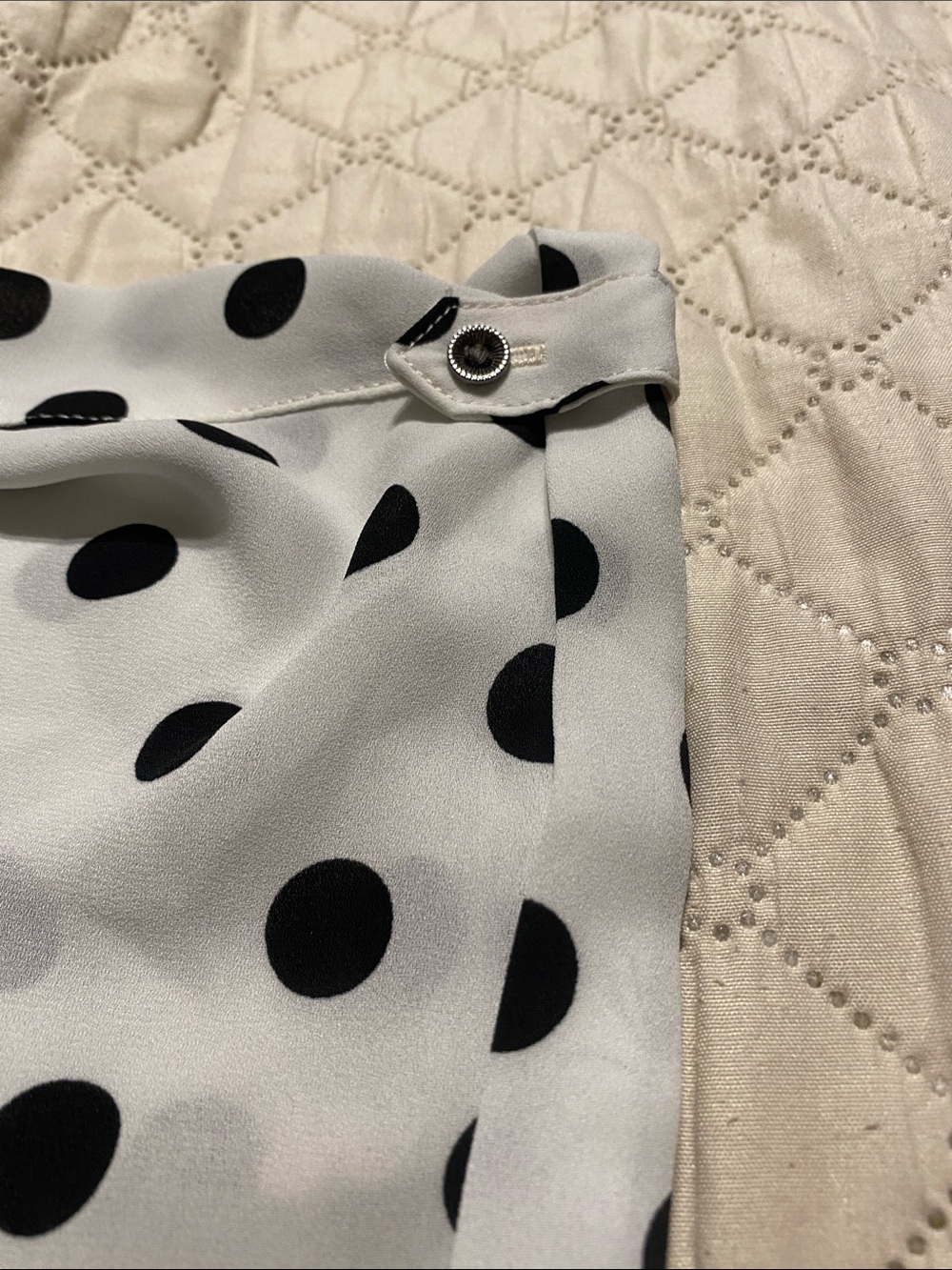 Maurice’s Short Sleeve Blouse Bundle 3 colors White-Black , Blue, Black - Picture 15 of 16